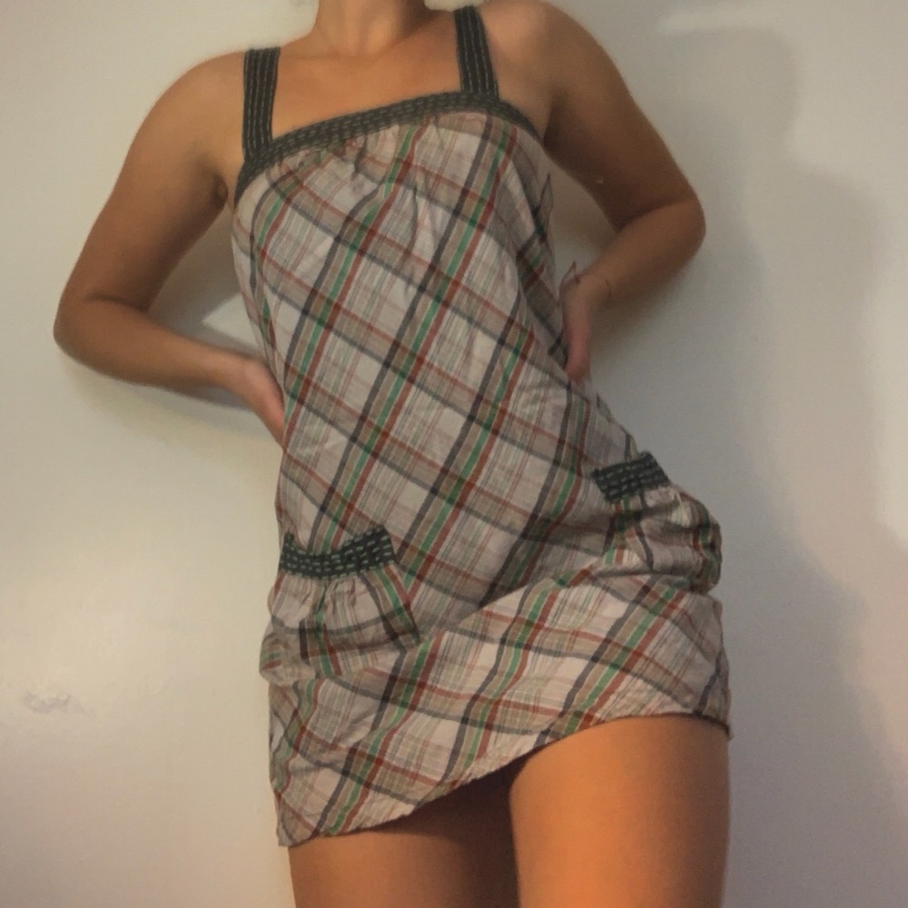 Plaid dress